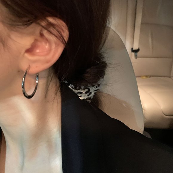 Women's Classic Design Fashion Sterling Silver Earrings, Versatile Retro Timeles - Picture 2 of 4